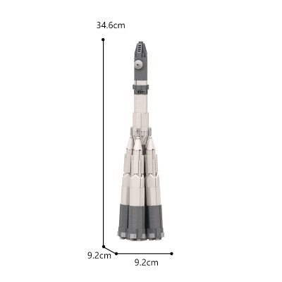Space MOC 104017 Rocket Family Vostok MOCBRICKLAND 7