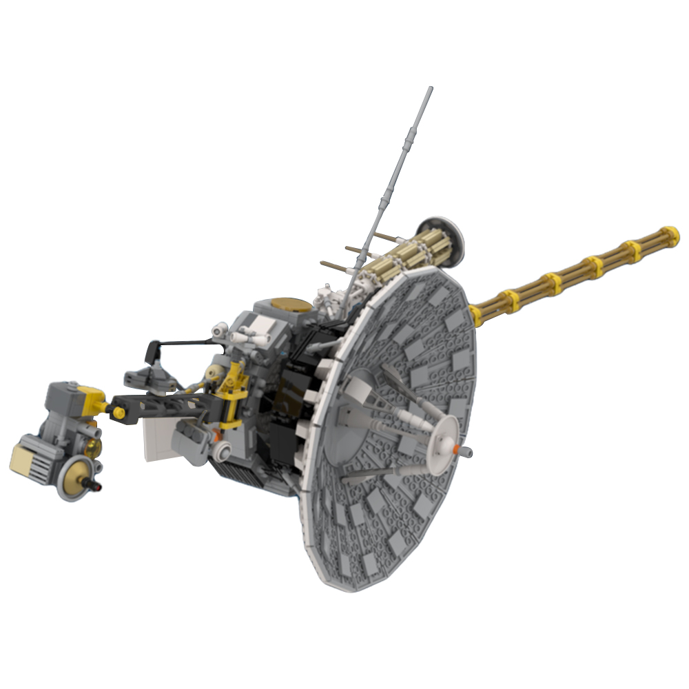 Space MOC-71157 Voyager 1-2 scale 1:12 MOCBRICKLAND