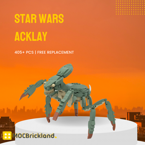 Star Wars MOC 113941 Acklay MOCBRICKLAND