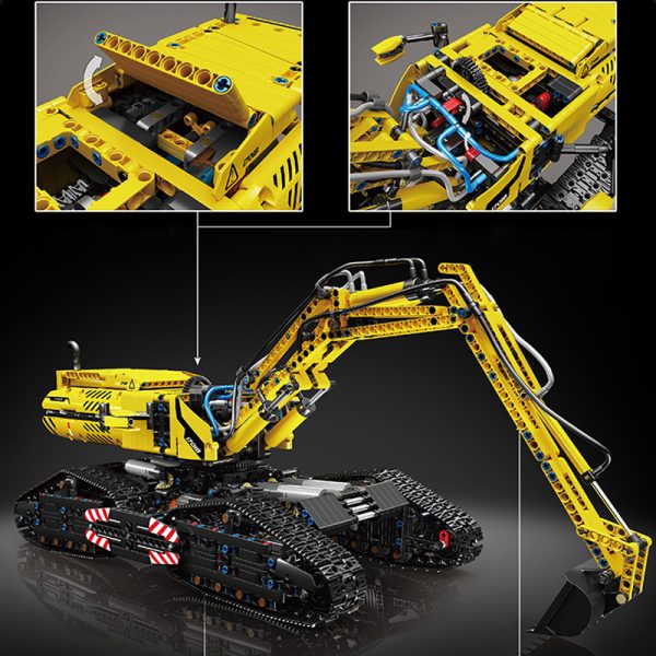 Technic Mould King 17018 All Terrain Excavator 4