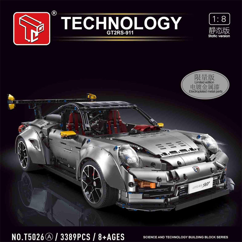 Technic TGL T5026A GT2RS - 911 Silver