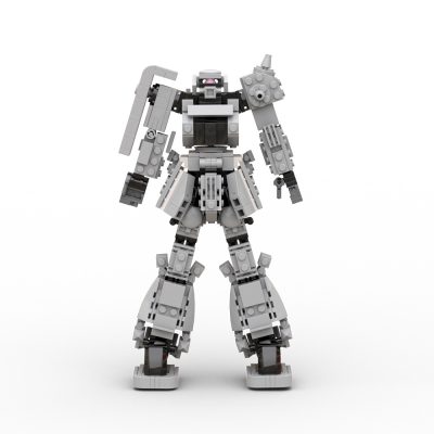 Creator MOC 0056 Zaku Mech MOCBRICKLAND 5