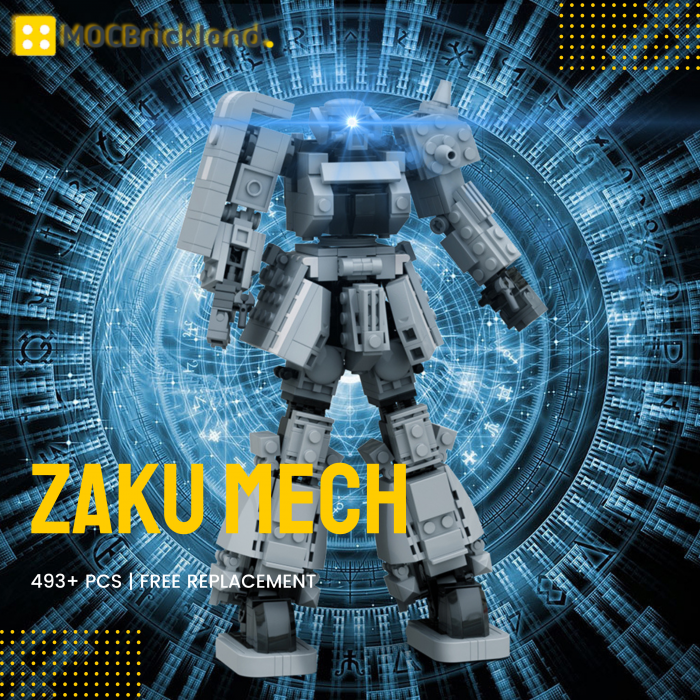 Creator MOC-0056 Zaku Mech MOCBRICKLAND