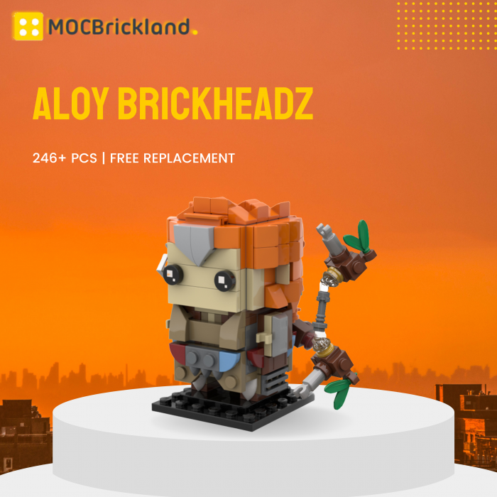 Creator MOC-116898 ALOY Brickheadz - HZD / HFW MOCBRICKLAND