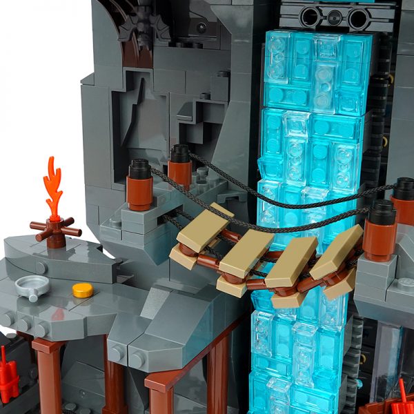 Creator MOC 117747 Working Waterfall without PF MOCBRICKLAND 5