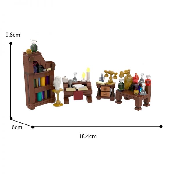 Creator MOC 119625 Alchemist Laboratory MOCBRICKLAND 4