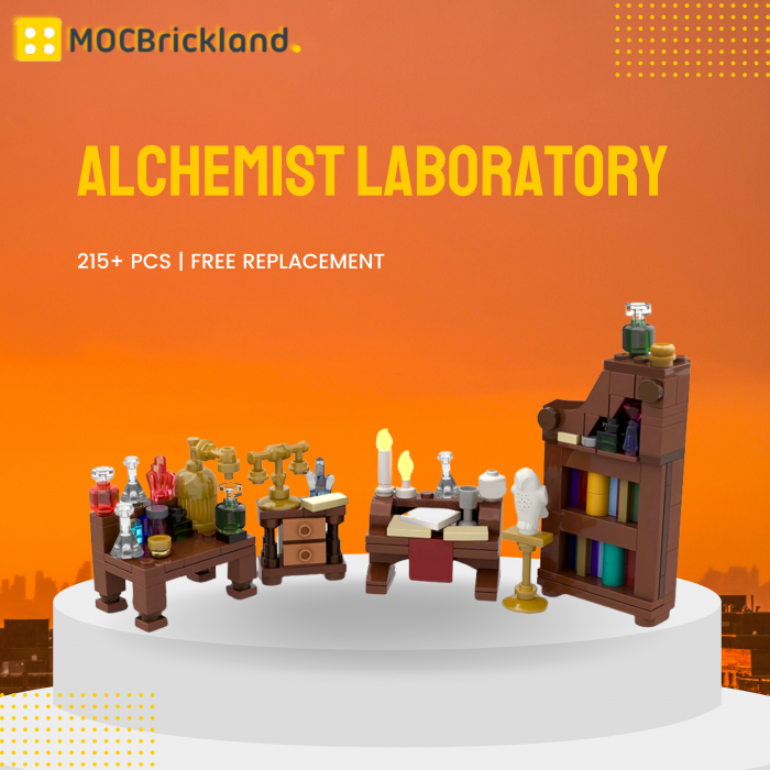 Creator MOC-119625 Alchemist Laboratory MOCBRICKLAND