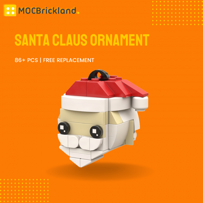 Creator MOC-58120 Santa Claus Ornament MOCBRICKLAND