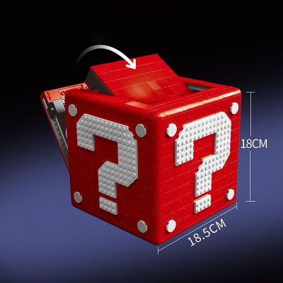 Creator MOC 73196 Red Super Mario 64 Question Mark Block 5
