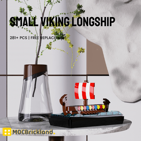 Creator MOC 76565 Small Viking Longship MOCBRICKLAND