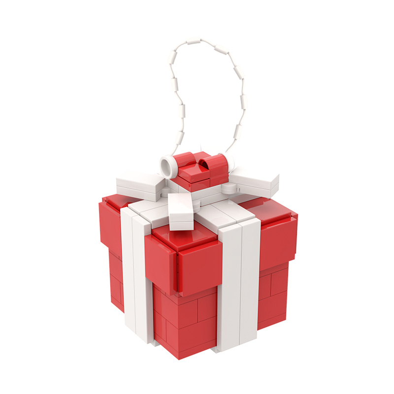 Creator MOC-89585 Christmas Gift Box Ornament MOCBRICKLAND
