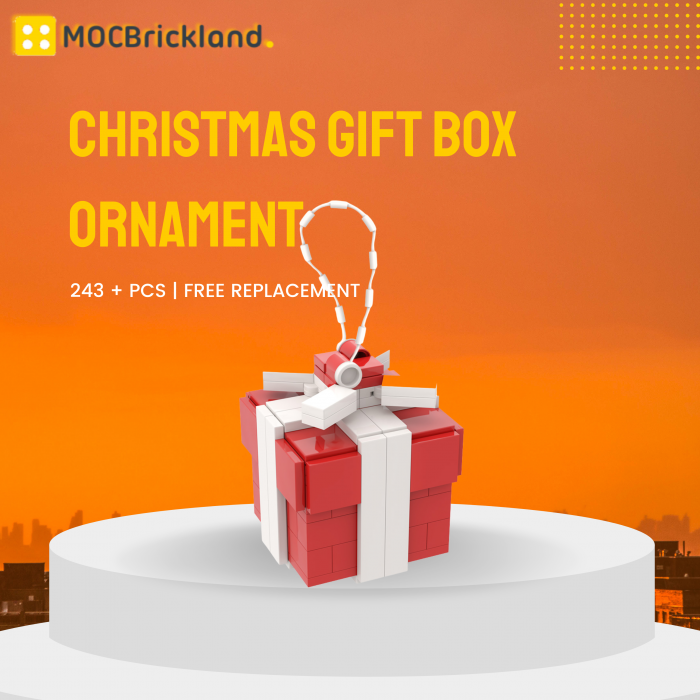 Creator MOC-89585 Christmas Gift Box Ornament MOCBRICKLAND