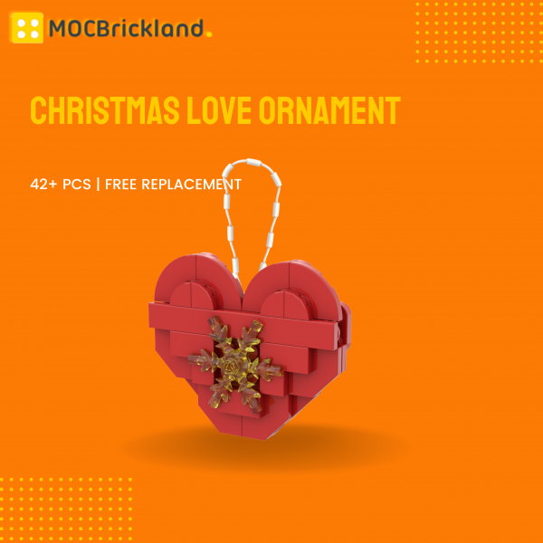 Creator MOC 89586 Christmas Love Ornament MOCBRICKLAND
