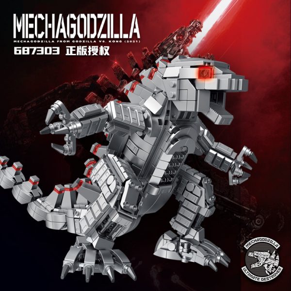 Creator PANLOS 687303 Mechanical Godzilla Q Edition 1