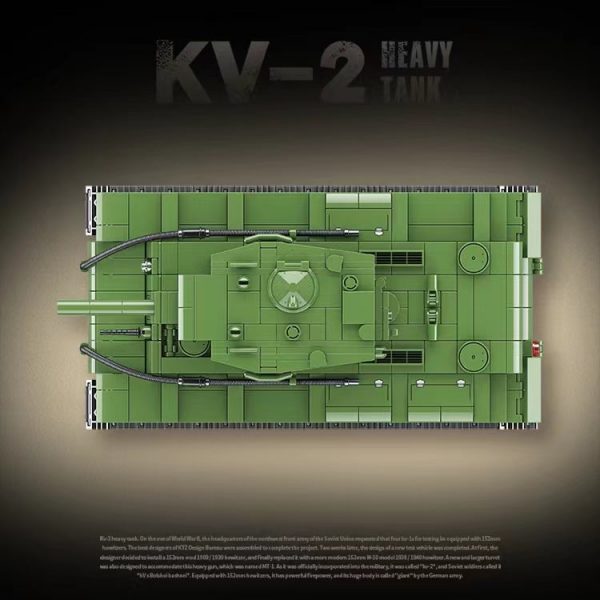 Military Quan Guan 100239 KV 2 Heavy Tank 3