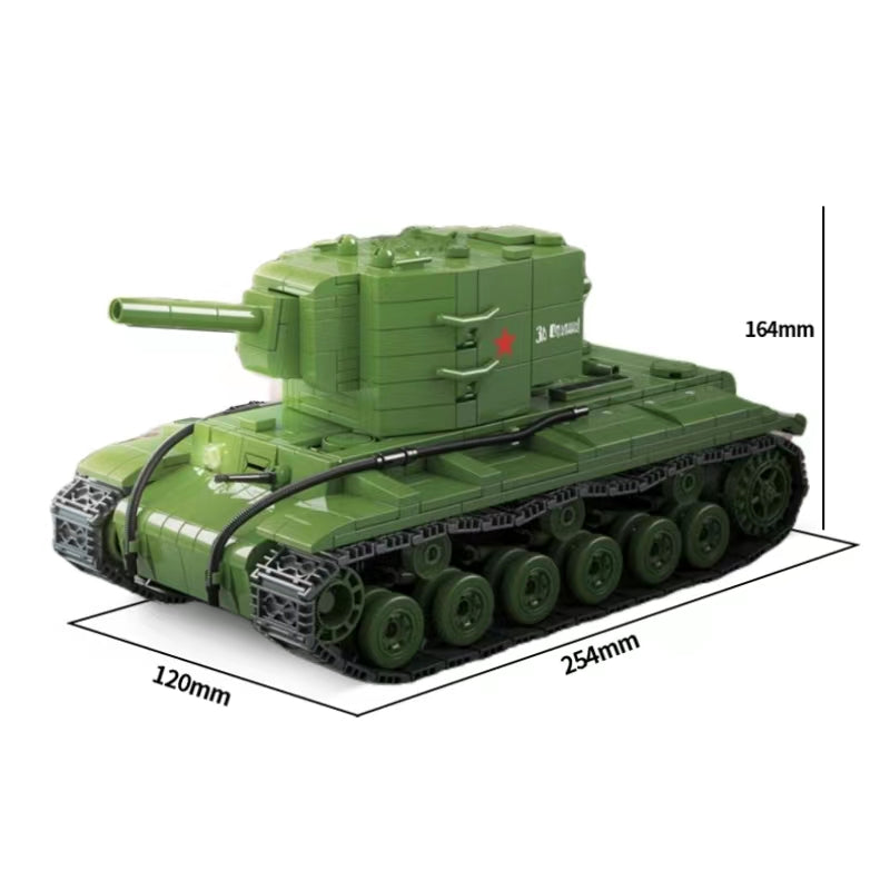 Military Quan Guan 100239 KV-2 Heavy Tank