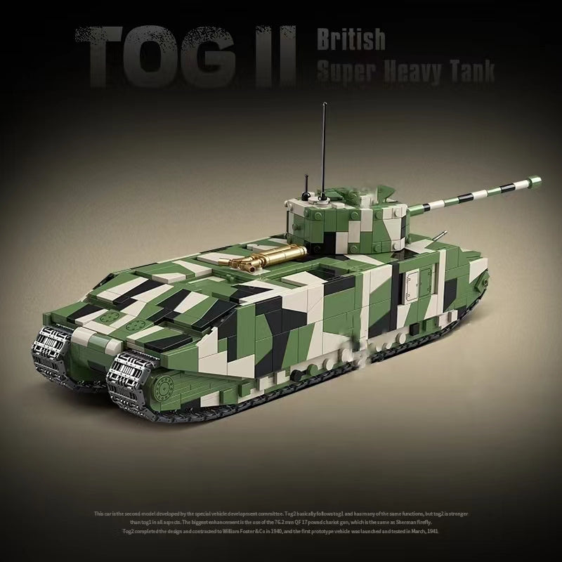 Military Quan Guan 100241 TOG II British Super Heavy Tank