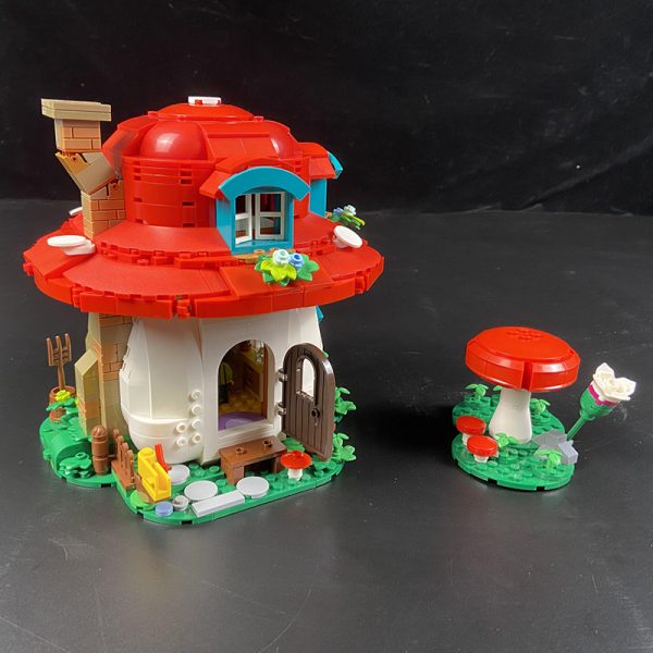 Modular Building MOC 89584 Mushroom House MOCBRICKLAND 15