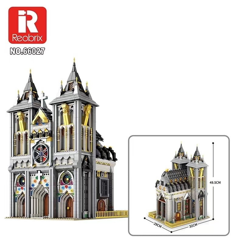 Modular Building Reobrix 66027 Medieval Church