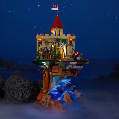 Modular Buildings FUNWHOLE FH9005 Cliff Castle Medieval 2