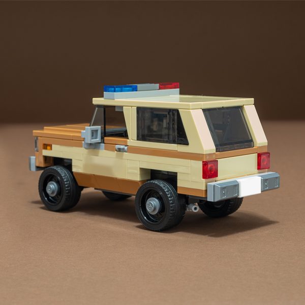 Movie MOC 118520 Jim Hoppers Chevy K5 Blazer MOCBRICKLAND 3