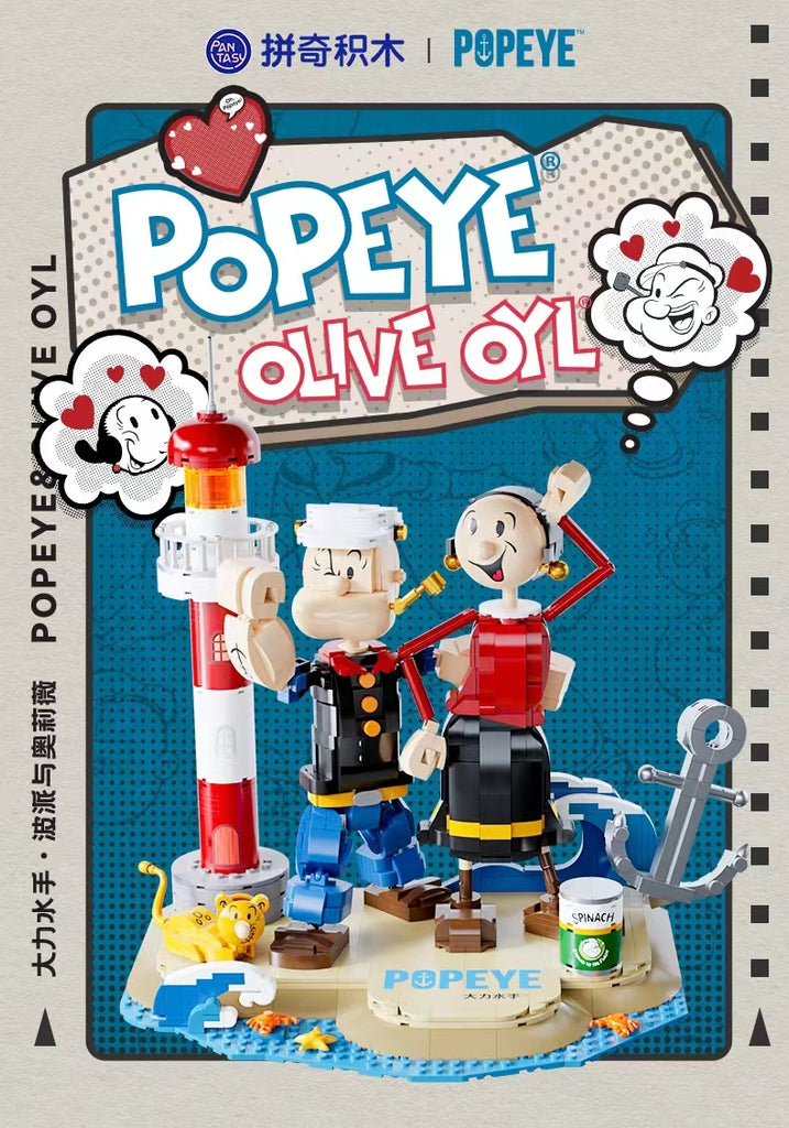 Movie PANTASY 86401 Popeye Poppy And Olivia