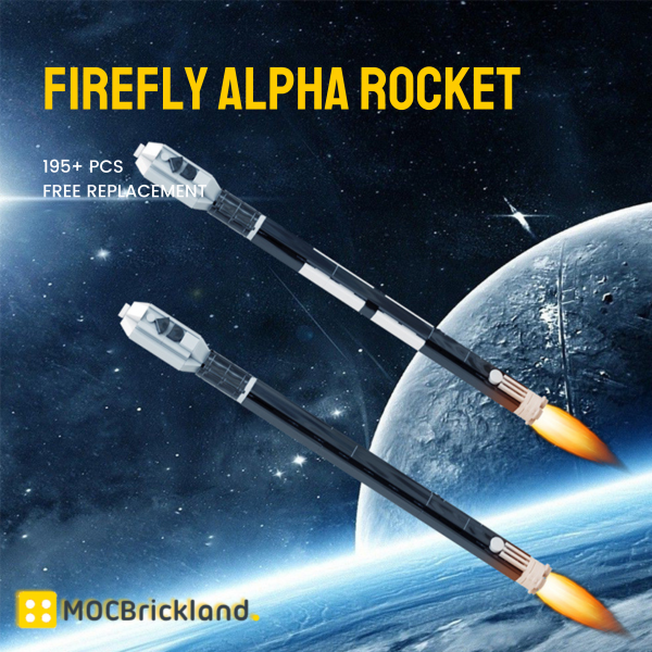 Space MOC 122853 Firefly Alpha Rocket MOCBRICKLAND