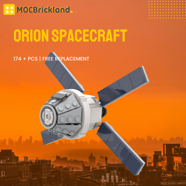 Space MOC 68965 Orion Spacecraft 1110 scale MOCBRICKLAND