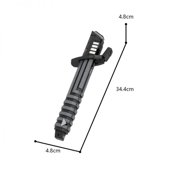 Star Wars MOC 118459 Darksaber Din Djarin MOCBRICKLAND 1