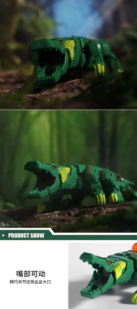 Creator 52TOYS BB-15 TEARDROP Crocodile