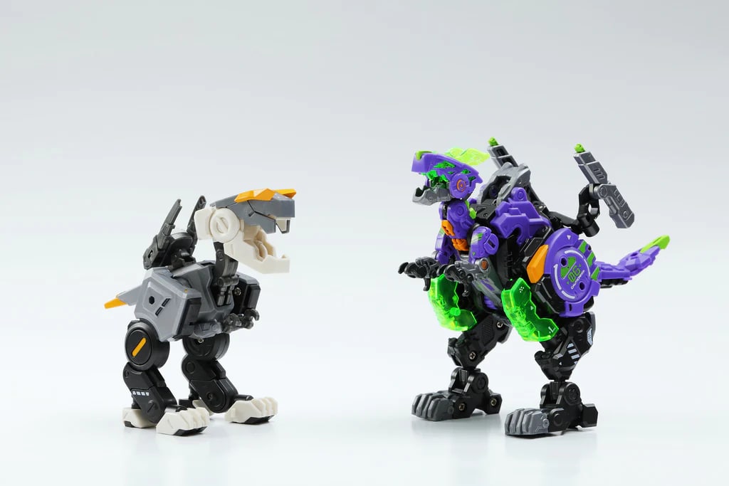 Creator 52TOYS BB-46 & BB-02LM Acid Ghost And Lithiumon Set
