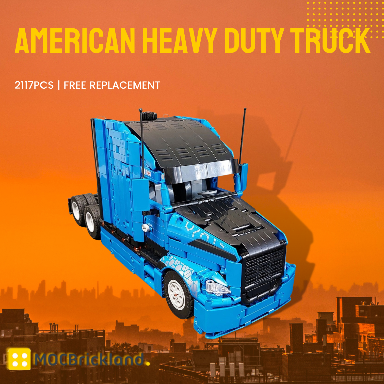 Technic MOC-103534 American Heavy Duty Truck MOCBRICKLAND