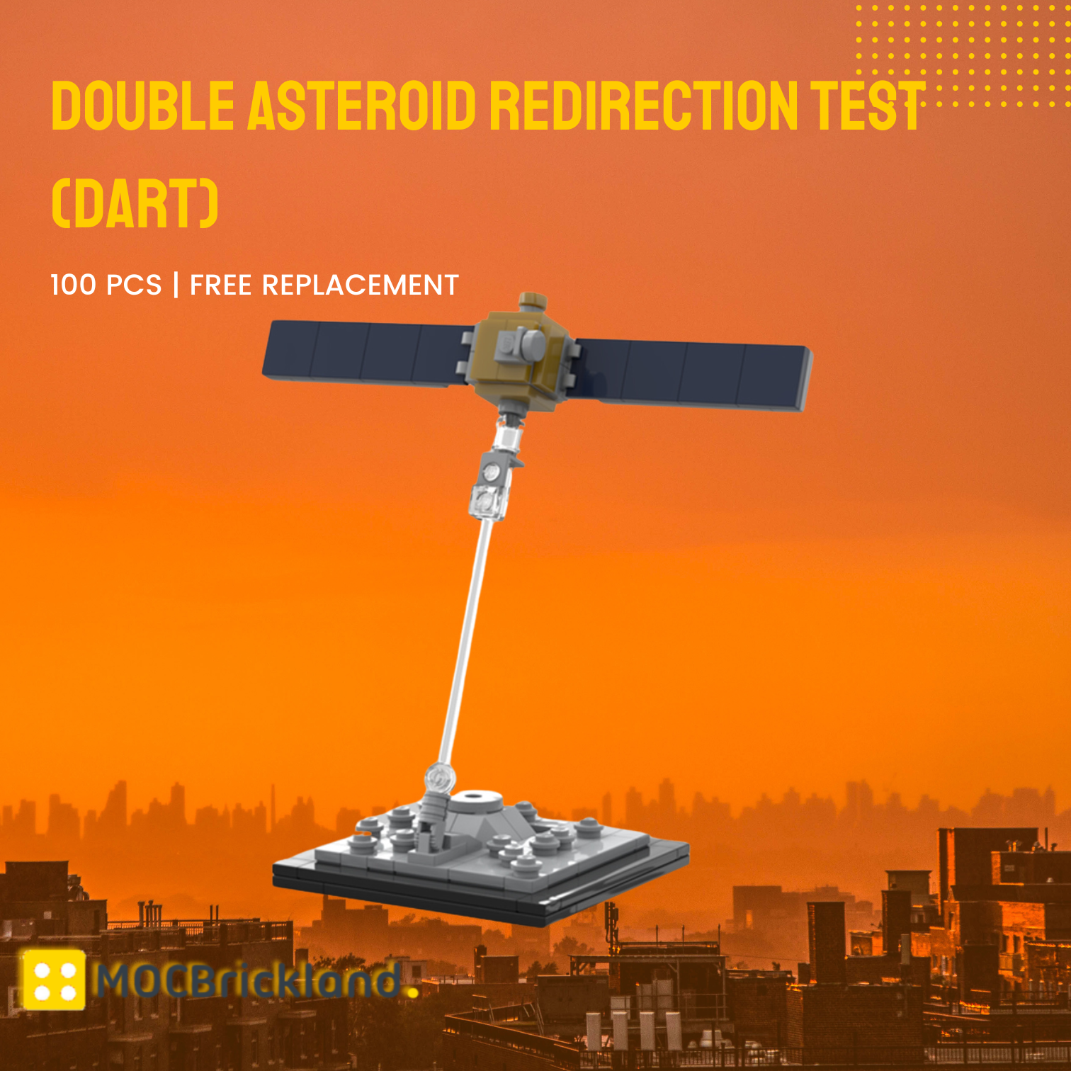 Technic MOC-89978 Double Asteroid Redirection Test (DART) MOCBRICKLAND