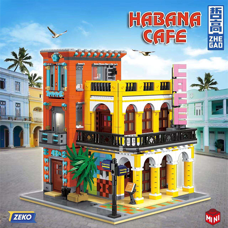 Modular Building ZHEGAO DZ6020 Cafe Havana Shining 