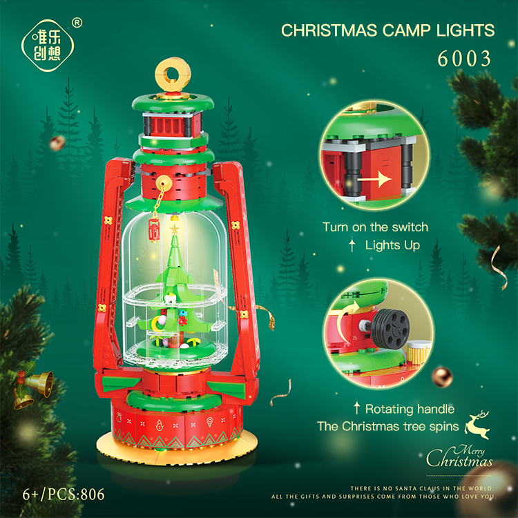 Creator WeiLe 6003 Christmas Camping Lights