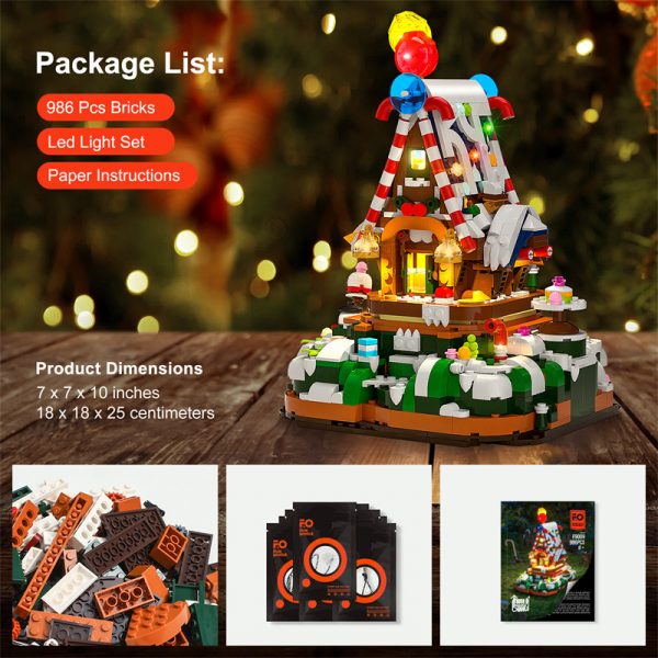 Christmas Candy House FunWhole F9009 5