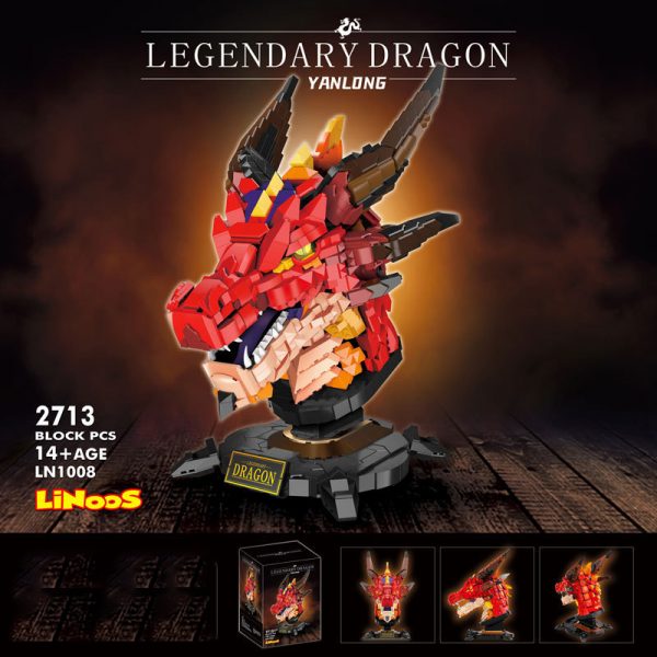 Creator ZHEGAO LN1008 Legendary Dragon 1