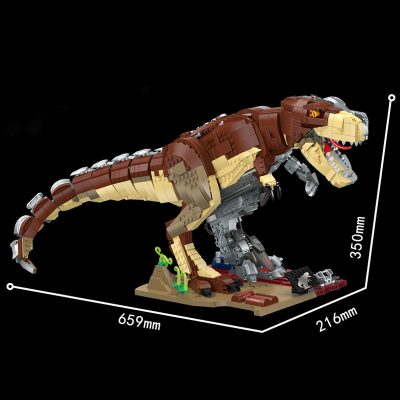 Creator ZHEGAO LN4100 Semi Mechanical Tyrannosaurus Rex 2