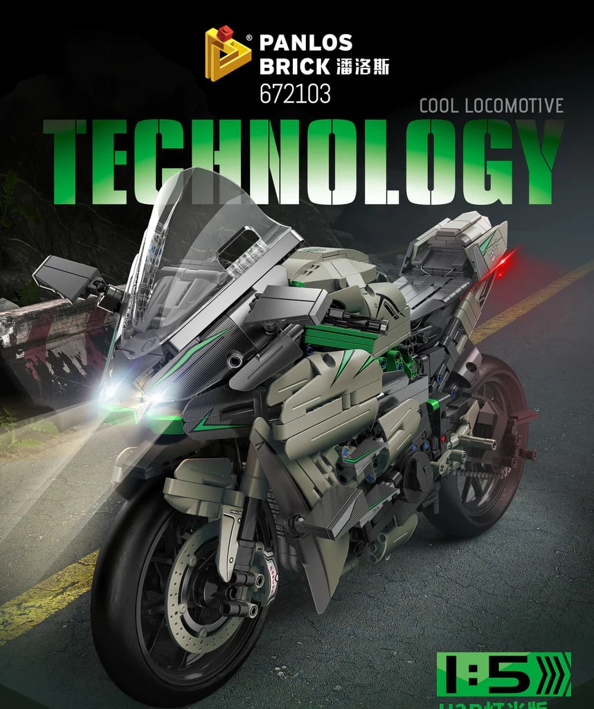 Technic PANLOS 672103 1:5 Kawasaki H2R