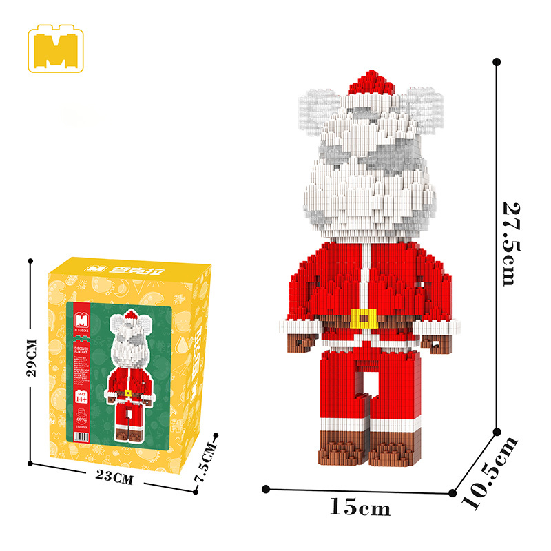 Creator M6098-Y M6099-Y Santa Violent Bear Christmas Santa Claus Deer