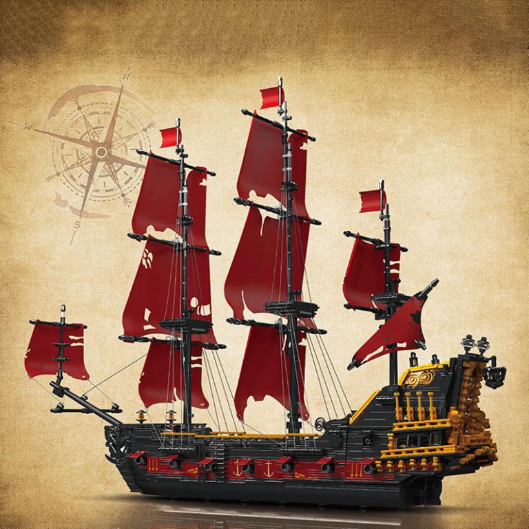Movie MOULD KING 13109 Pirates of QA Ship