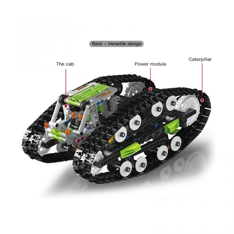 Technic MOULD KING 13153 Green Double-sided Vehicle