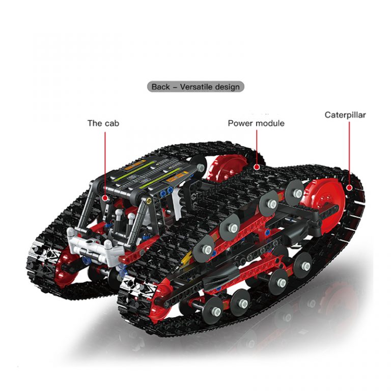 Technic MOULD KING 13154 Red Double-sided Vehicle