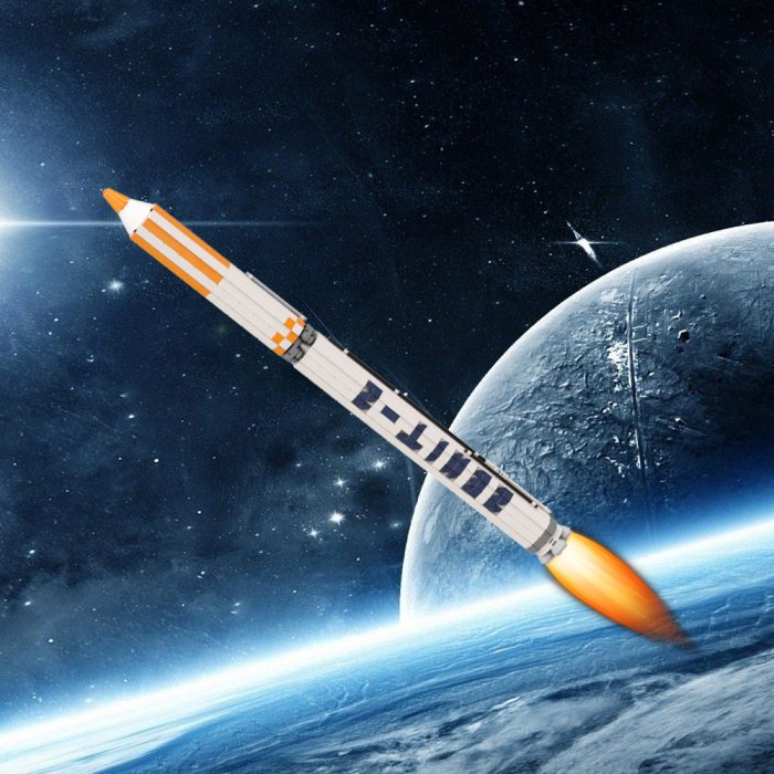 Space MOC-104466 Zenit – 2 Rocket（1:110 Scale) MOCBRICKLAND