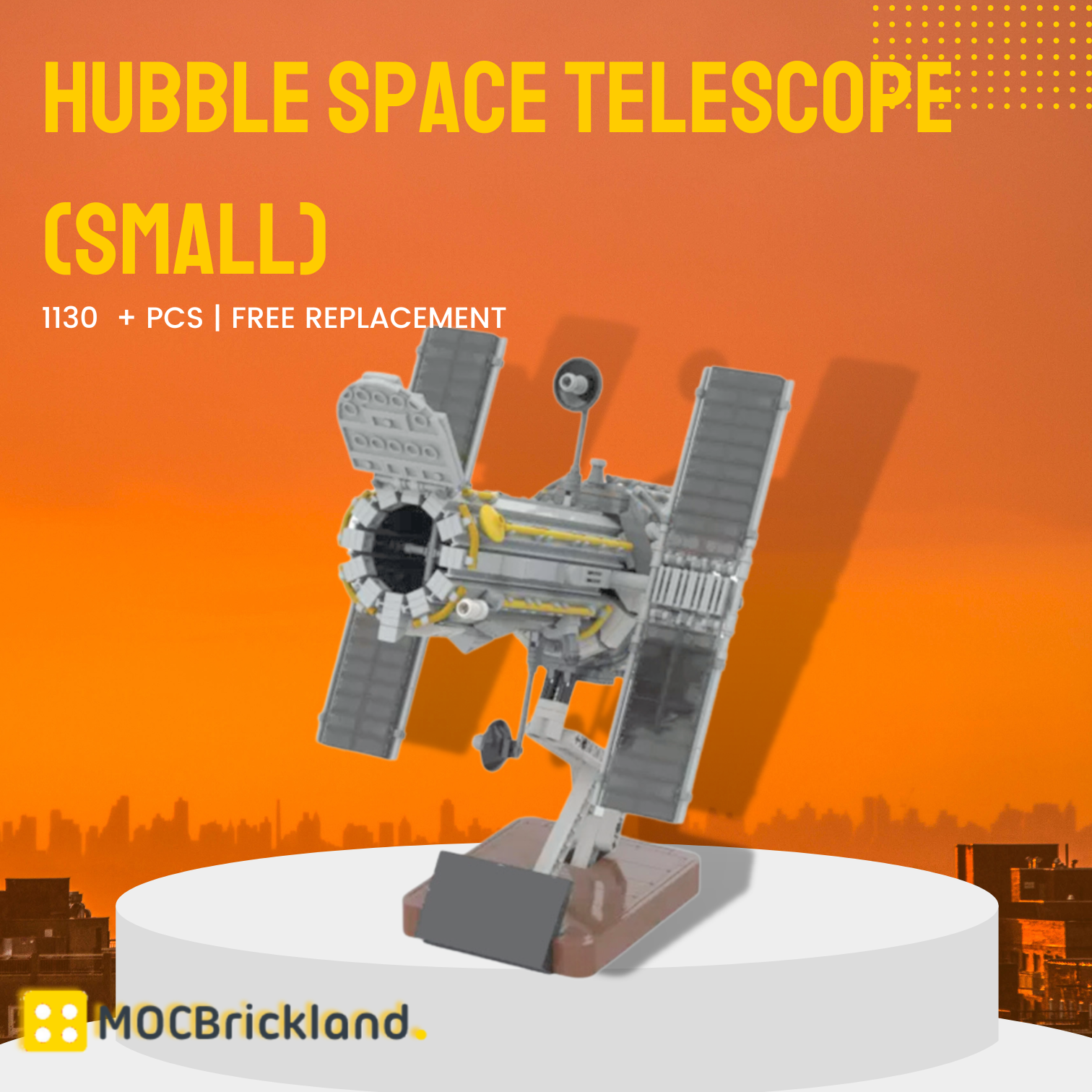 Space MOC-105060 Hubble Space Telescope (Small) MOCBRICKLAND