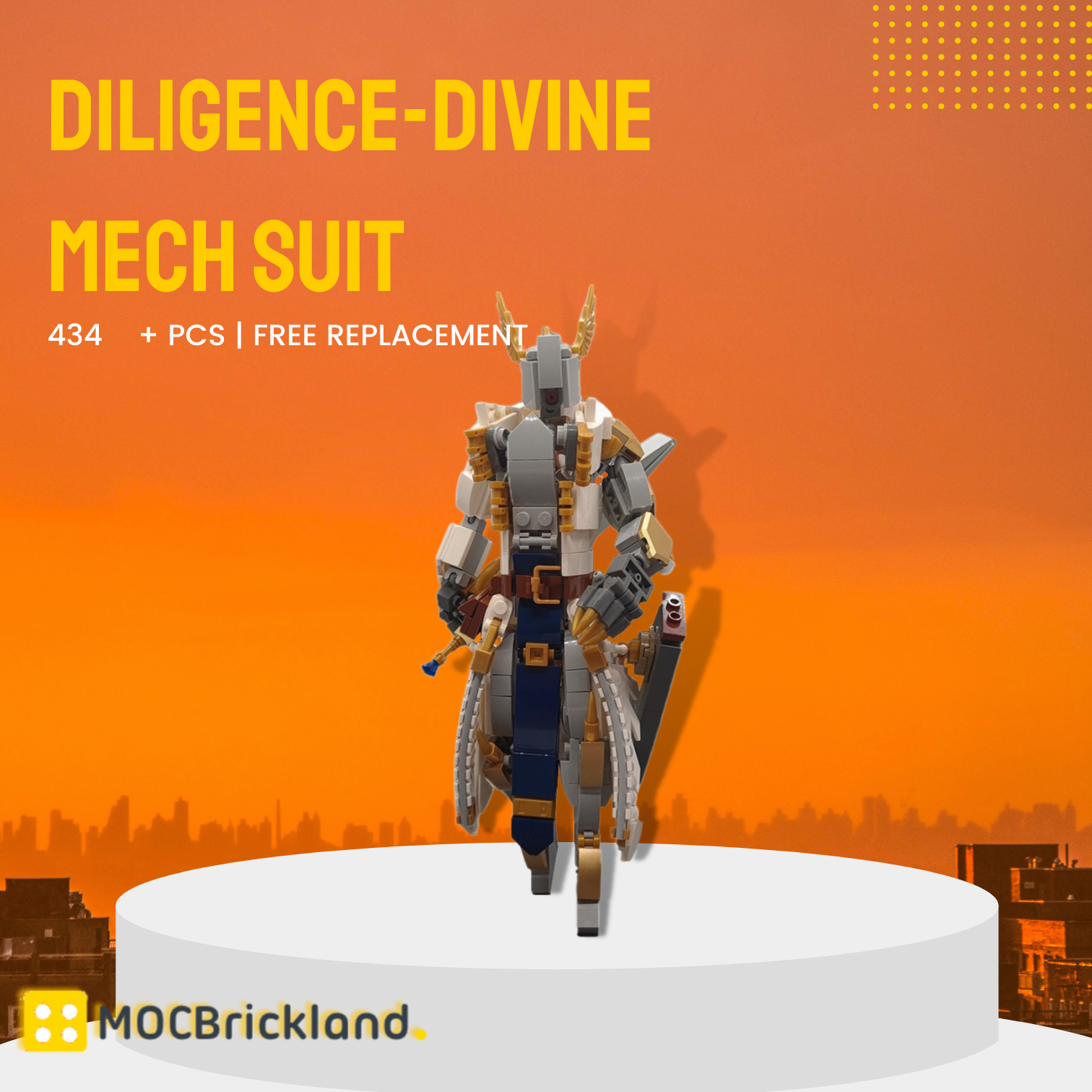 Movie MOC-112360 Diligence-Divine Mech Suit MOCBRICKLAND