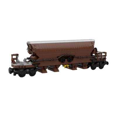 MOC 123192 Hopper wagon brown Tanoos 896 2