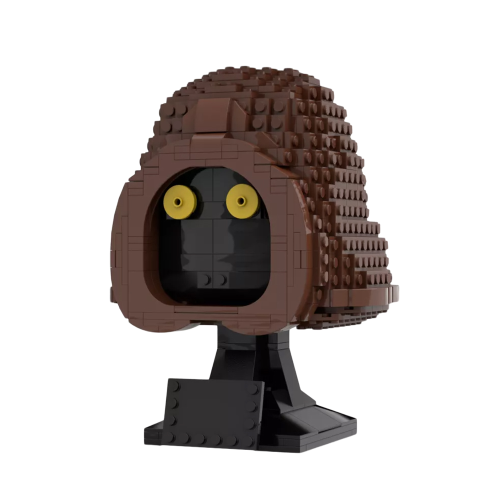 Star Wars MOC-70376 Jawa Bust – Helmet Collection Style MOCBRICKLAND