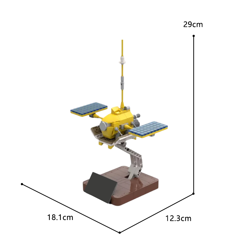 Space MOC-93533 NASA Massenger MOCBRICKLAND