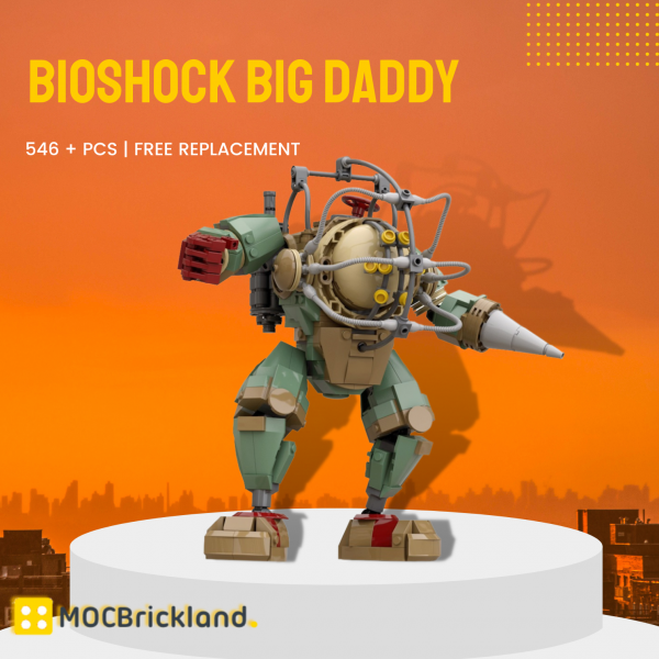 MOC BioShock Big Daddy 8